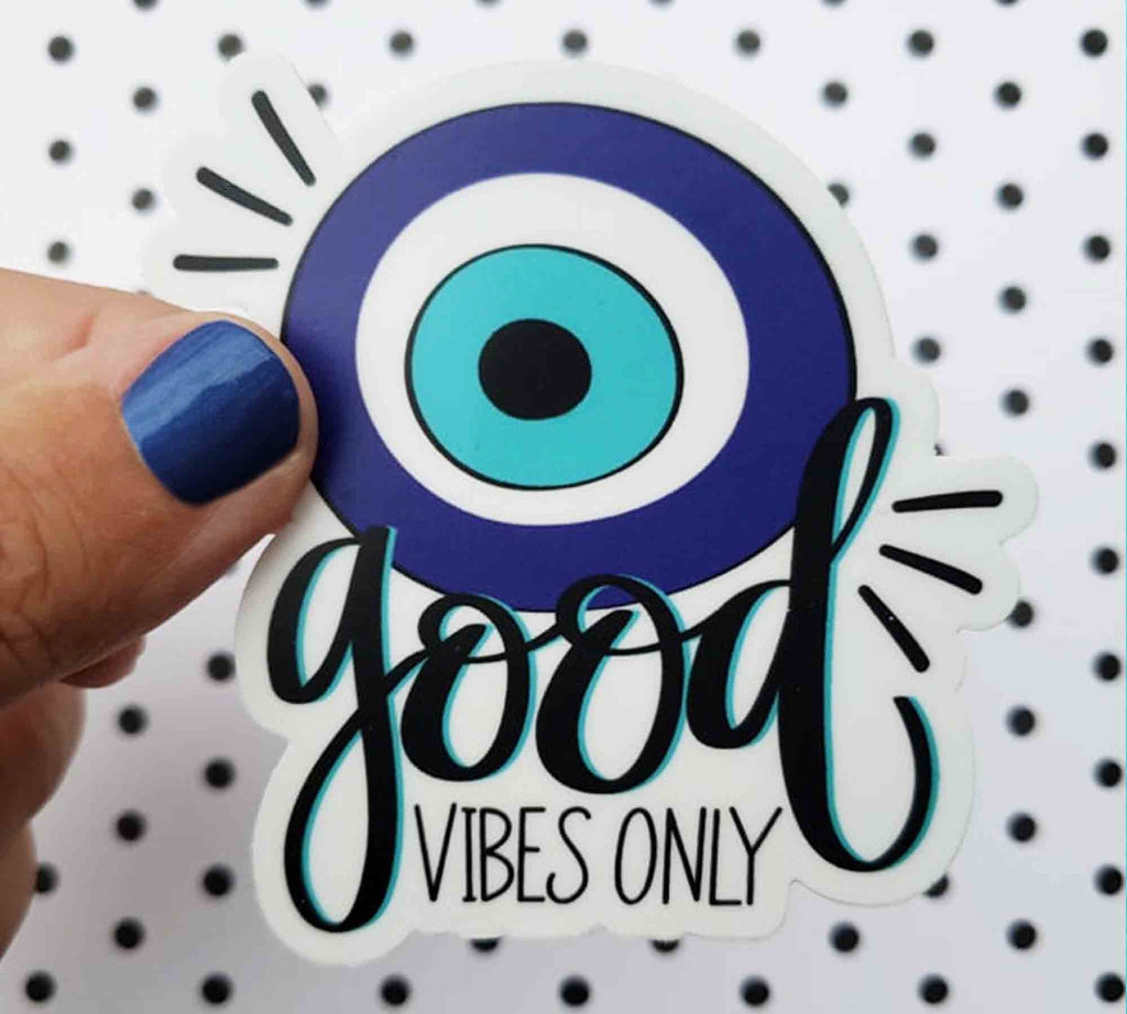 Good Vibes Only Vinyl Sticker