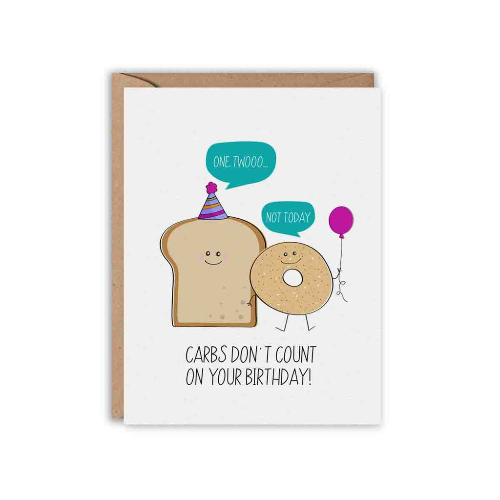 Low Carb Birthday Card