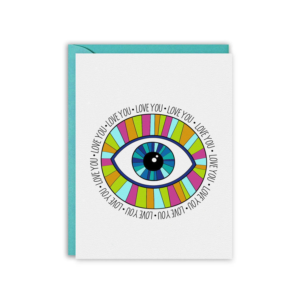 EYE Love You Greeting Card