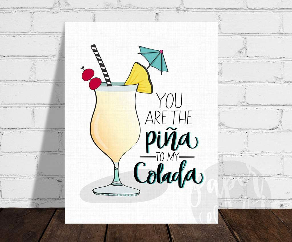 Pina Colada Print
