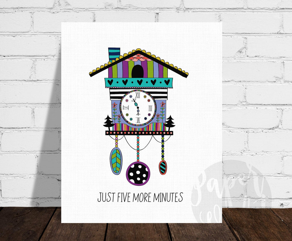 Cuckoo Clock Print