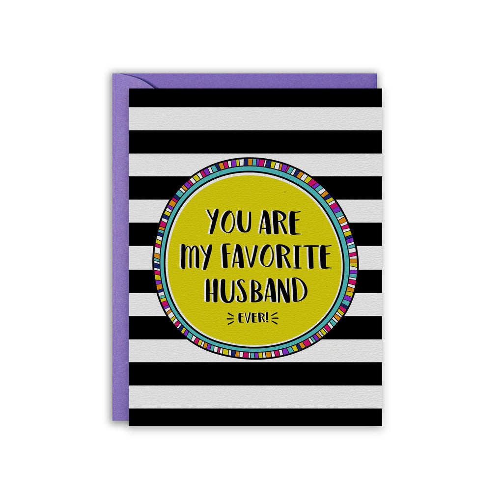 Favorite Husband Greeting Card