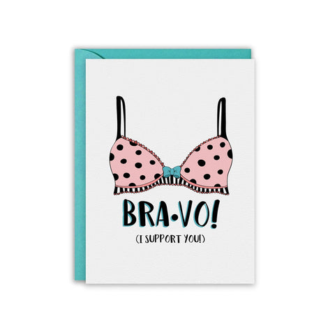 BRAvo Greeting Card