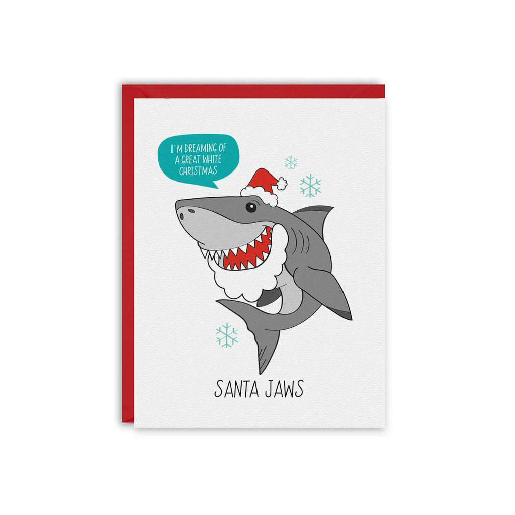 Santa JAWS Christmas Card