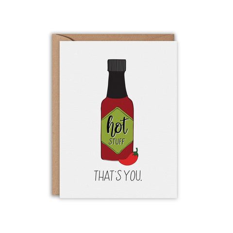 Hot Sauce Greeting Card
