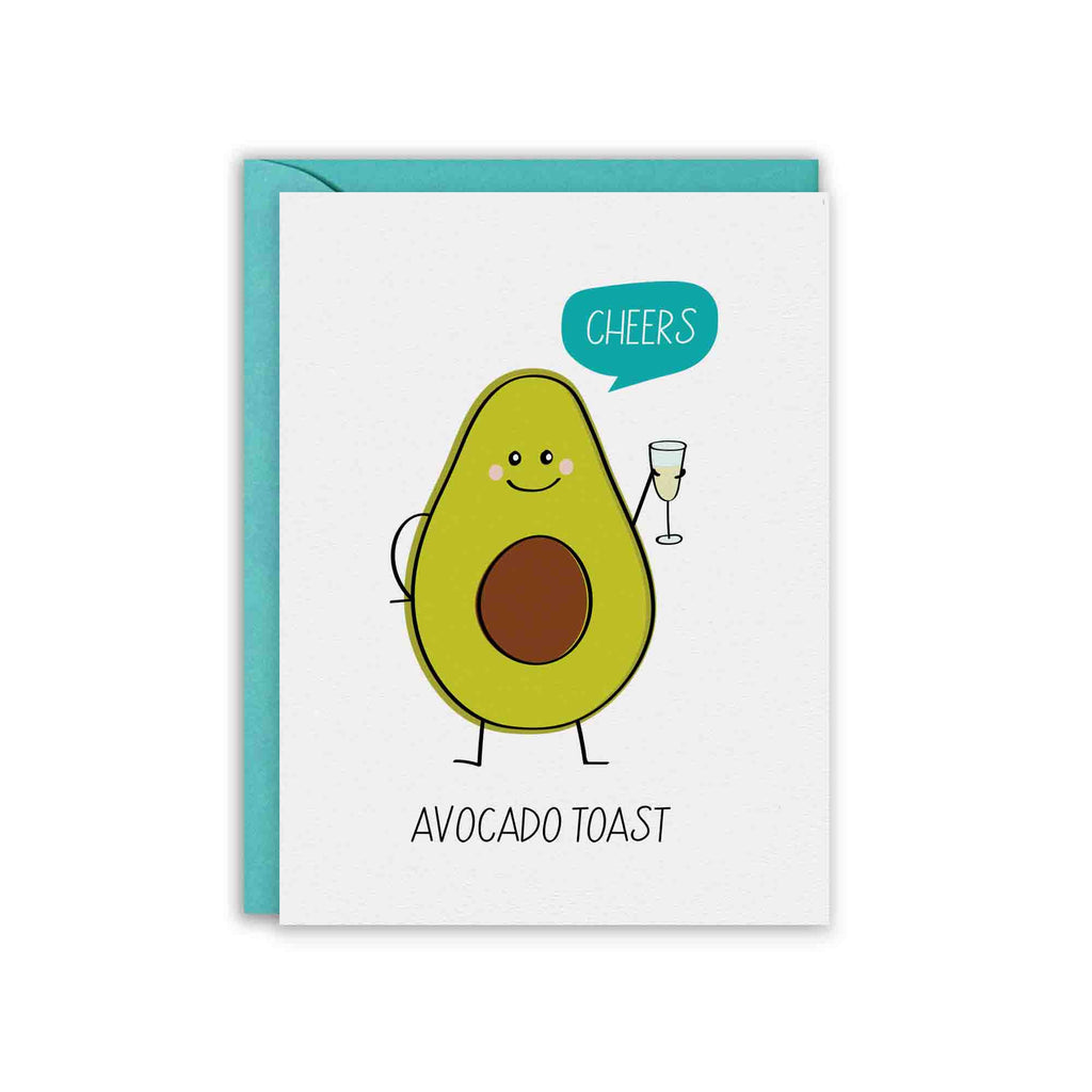 Avocado Toast Greeting Card
